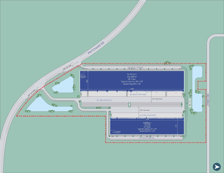 Pritchard Rd, Jacksonville, FL for lease - Site Plan - Image 2 of 5