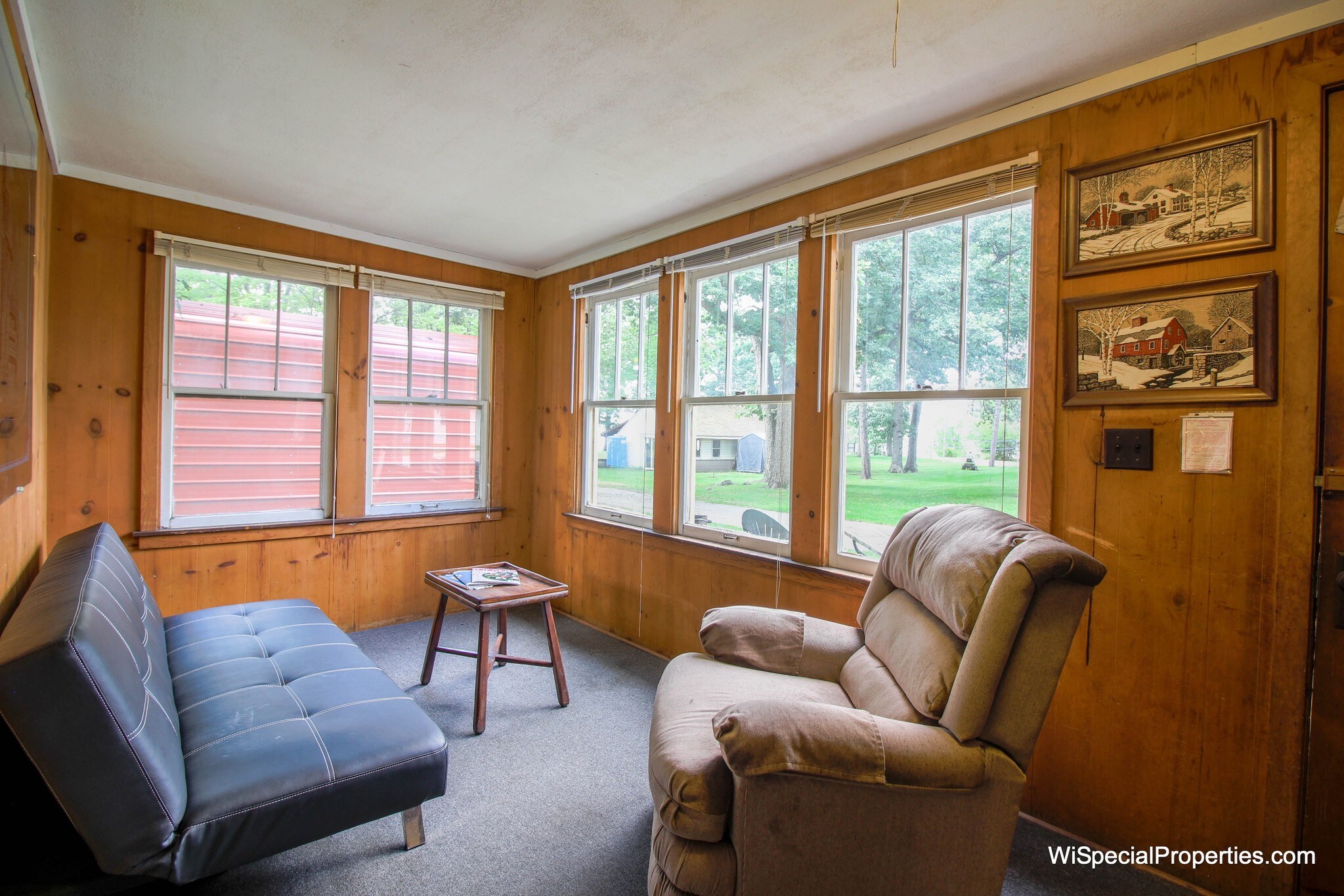 W505 Huron Bay Dr, Montello, WI 53949 Log Cabin Resort