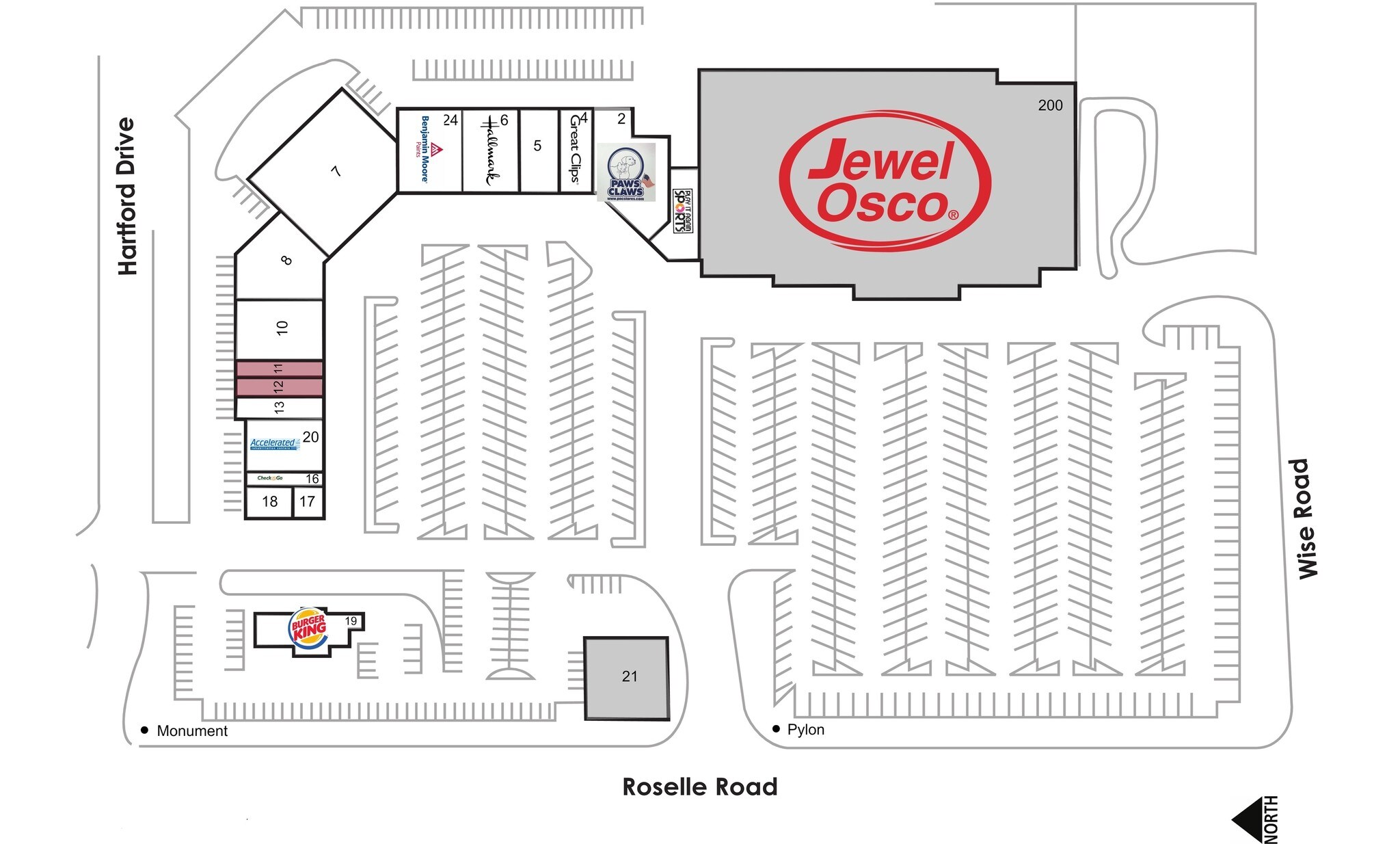 1119 Roselle Rd, Schaumburg, IL for sale Site Plan- Image 1 of 1