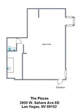 2800 W Sahara Ave, Las Vegas, NV for lease Floor Plan- Image 1 of 3