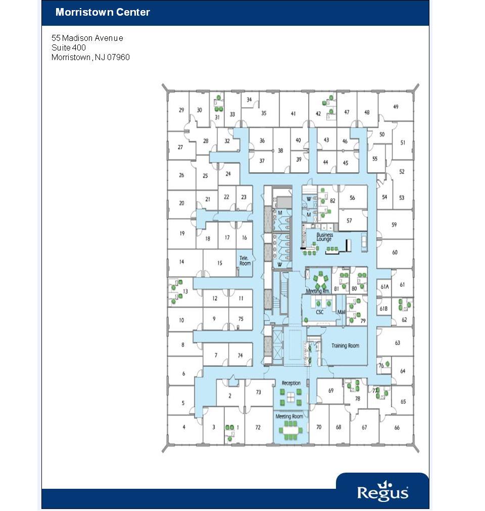 55 Madison Ave, Morristown, NJ for lease Floor Plan- Image 1 of 1