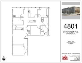 4801 W Peterson Ave, Chicago, IL for lease Floor Plan- Image 1 of 10