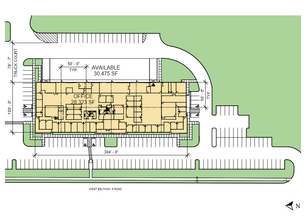 6550 W Sam Houston Pky N, Houston, TX for lease Site Plan- Image 1 of 1