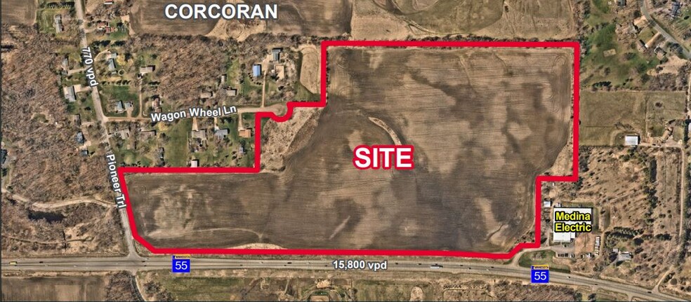 NE Pioneer Trail Highway 55, Corcoran, MN for sale - Building Photo - Image 1 of 1