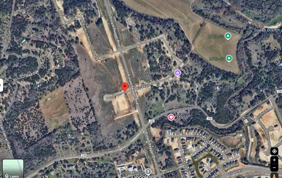 502 Ivory Cv, Liberty Hill, TX for sale - Aerial - Image 3 of 6