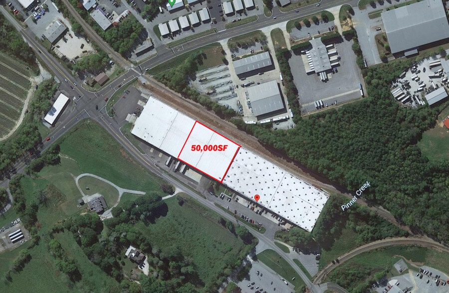 235-269 Cane Creek Rd, Fletcher, NC for lease - Aerial - Image 2 of 6