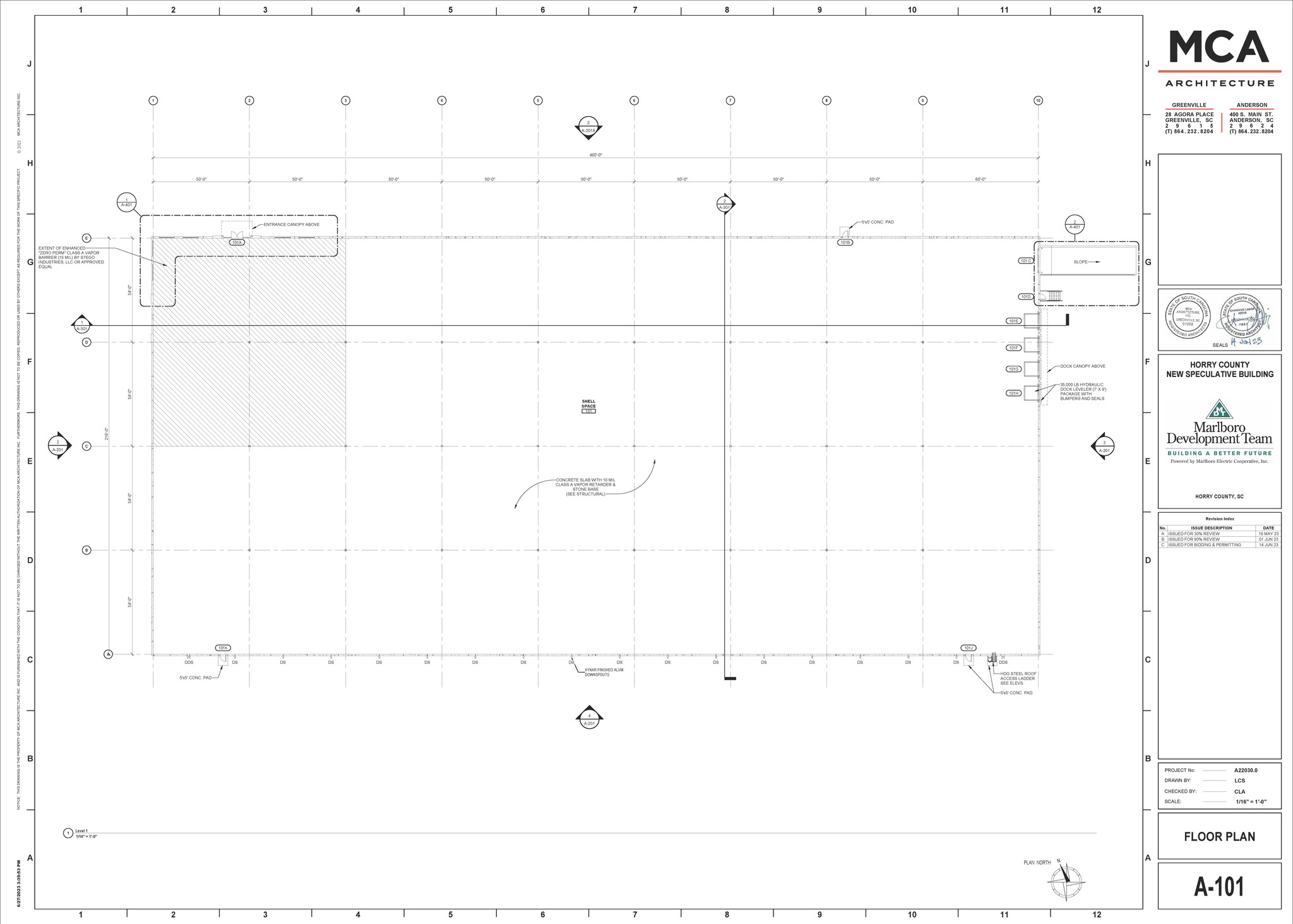 422 Commerce Park Dr, Conway, SC for lease Floor Plan- Image 1 of 3