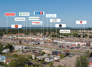 44 Great Northern Rd, Sault Ste. Marie, ON - aerial  map view