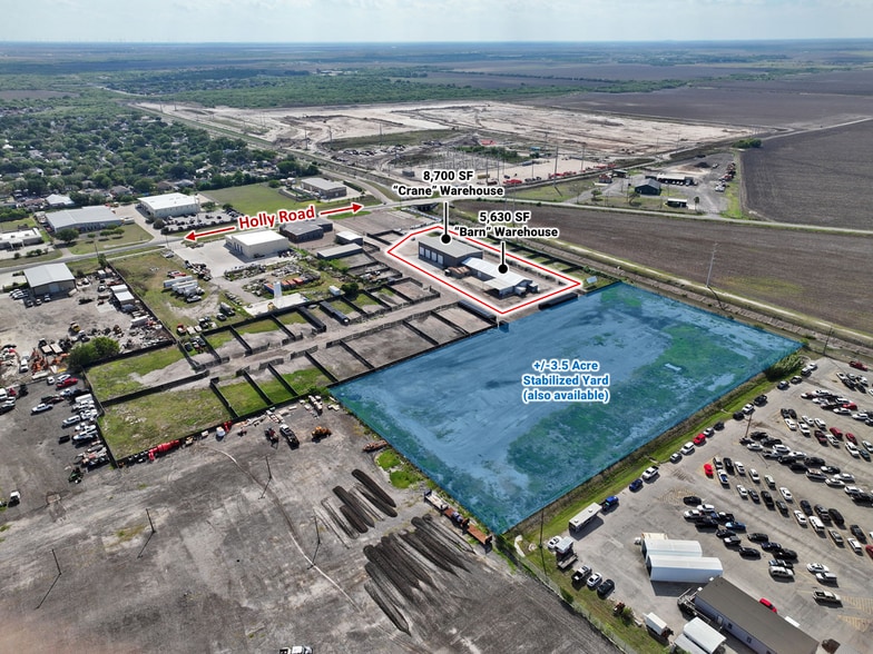 1420 Holly Road, Corpus Christi, TX for lease - Aerial - Image 3 of 19