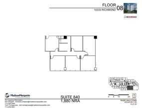 10333 Richmond Ave, Houston, TX for lease Floor Plan- Image 1 of 1