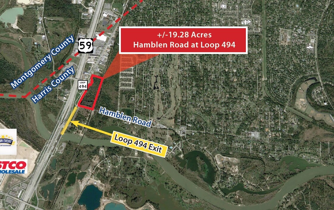 Hamblin Rd & Loop 494, Kingwood, TX 77339