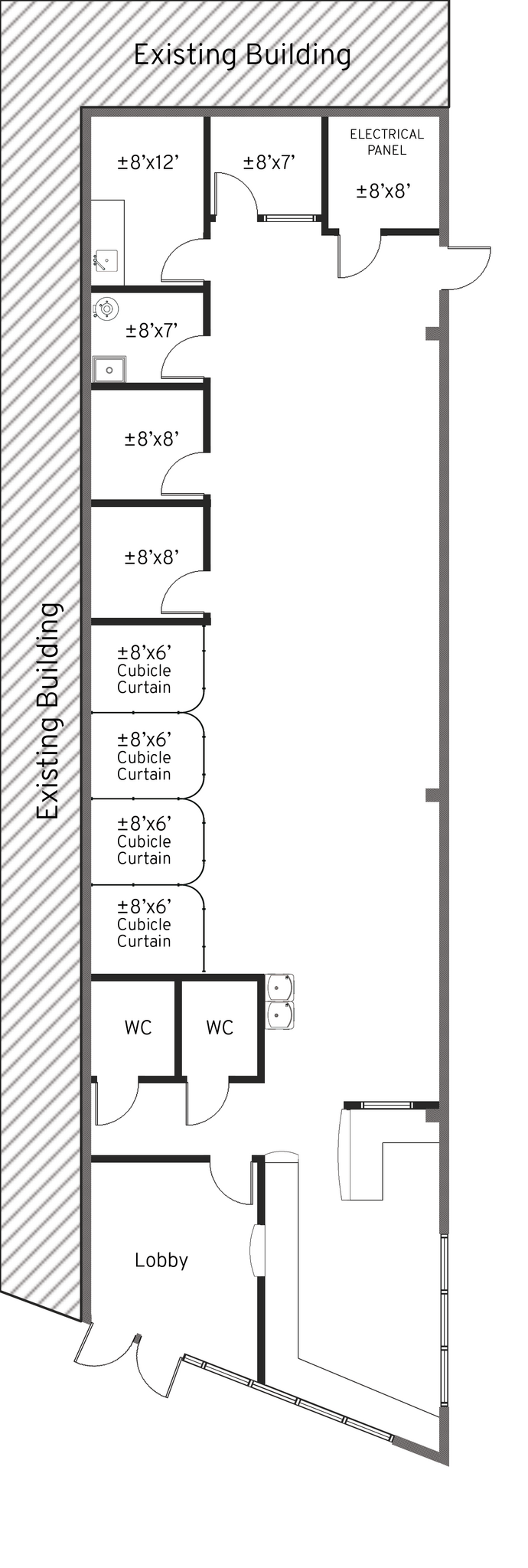 10600-10760 North Loop Rd, El Paso, TX for lease Floor Plan- Image 1 of 1