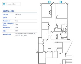 20990-21030 Redwood Rd, Castro Valley, CA for lease Floor Plan- Image 1 of 1