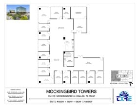 1341 W Mockingbird Ln, Dallas, TX for lease Floor Plan- Image 2 of 2