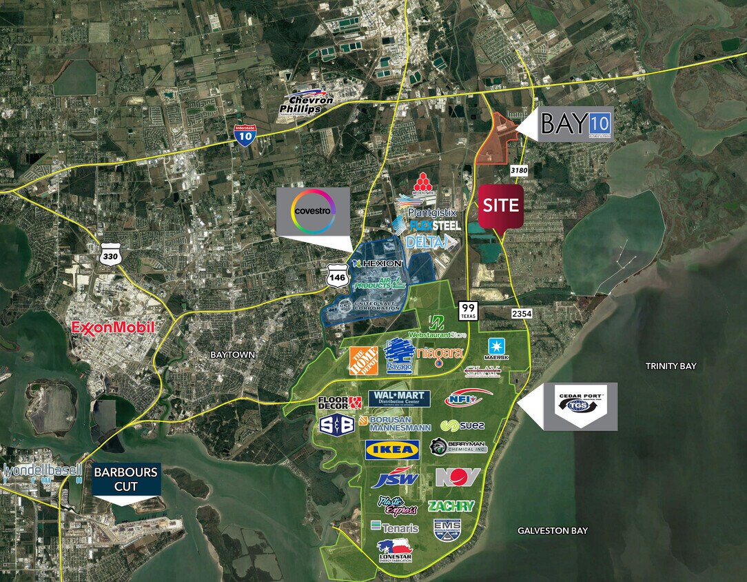 16600 Fm 2354 & FM 3180, Baytown, TX 77523 Industrial for Lease