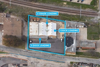 3623-3625 E Vickery Blvd, Fort Worth, TX - AERIAL  map view