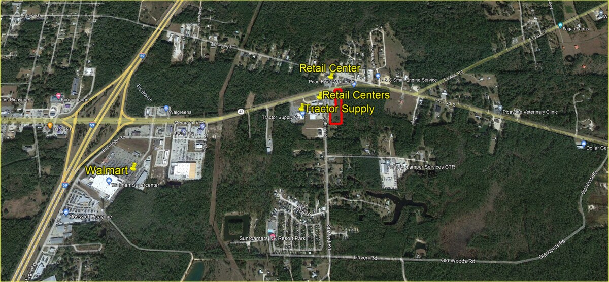 2416 MS State Hwy 43 Hwy, Picayune, MS 39466 Land for Sale