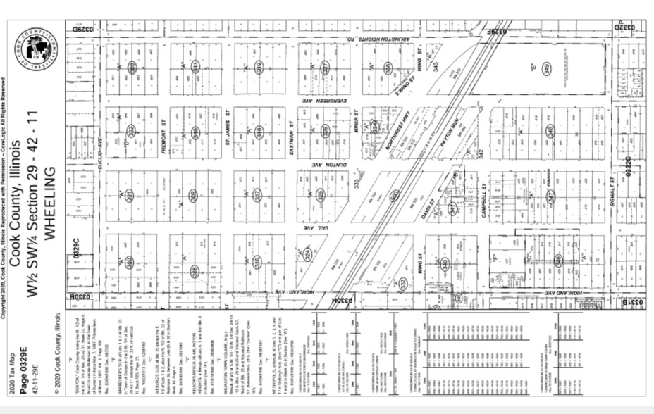 44 S Vail Ave, Arlington Heights, IL for lease - Plat Map - Image 2 of 26