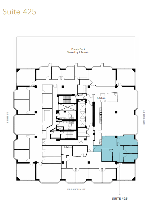 1388 Sutter St, San Francisco, CA for lease Floor Plan- Image 1 of 1