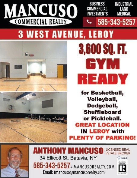 3 West Ave, Le Roy, NY for lease - Building Photo - Image 2 of 5