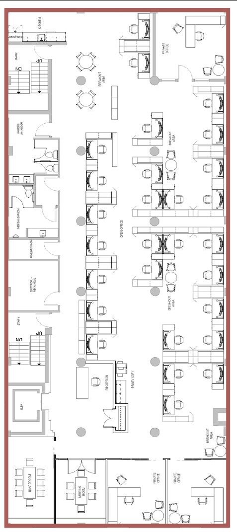 809 10th Av SW, Calgary, AB for lease Floor Plan- Image 1 of 1