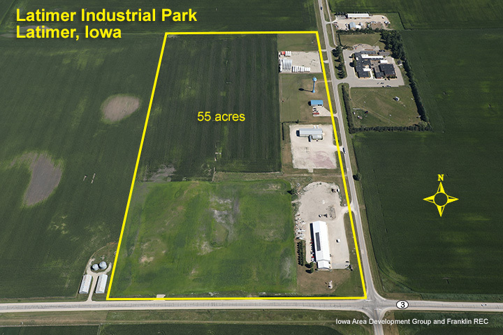 Highway 3 & Akir St, Latimer, IA for sale - Building Photo - Image 1 of 2