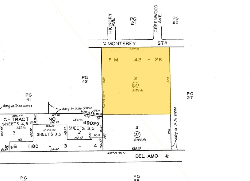 2730 Monterey St, Torrance, CA for lease - Plat Map - Image 2 of 11