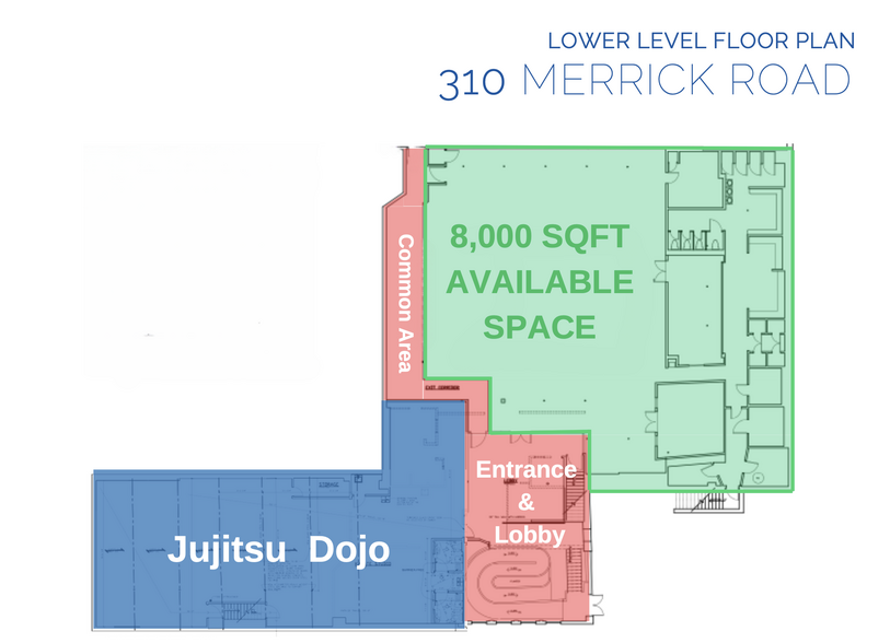 310 Merrick Rd, Rockville Centre, NY for lease - Floor Plan - Image 2 of 2