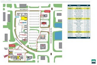 2001-2023 N Prospect Ave, Champaign, IL for lease Site Plan- Image 1 of 1