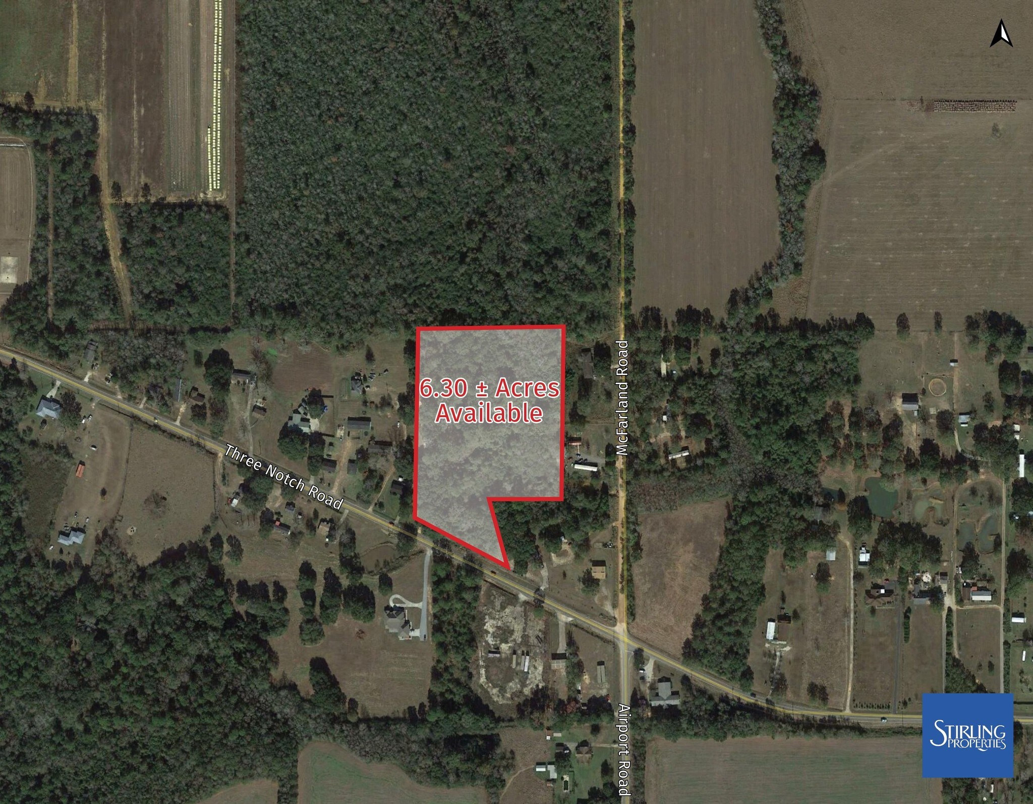 McFarland Road At Three Notch Road, Theodore, AL 36582