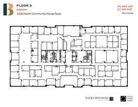 11430 N Community House Rd, Charlotte, NC for lease Floor Plan- Image 1 of 1