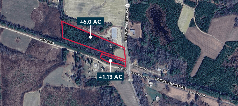 Warren Plains Rd, Warrenton, NC for sale - Primary Photo - Image 1 of 1