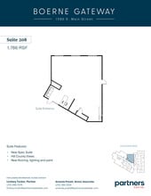 1580 S Main St, Boerne, TX for lease Floor Plan- Image 1 of 1