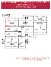 44927 George Washington Blvd, Ashburn, VA for lease Floor Plan- Image 1 of 1