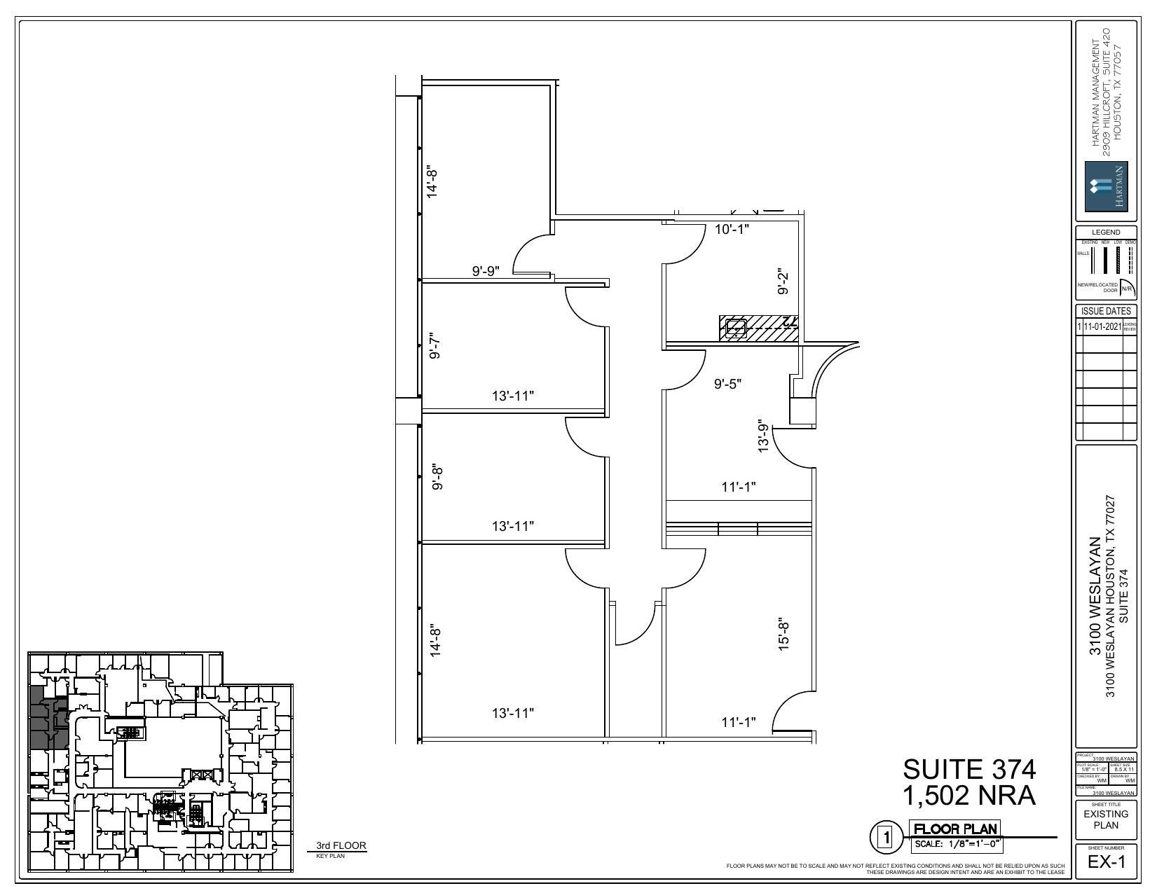 3100 Weslayan St, Houston, TX for lease Floor Plan- Image 1 of 1