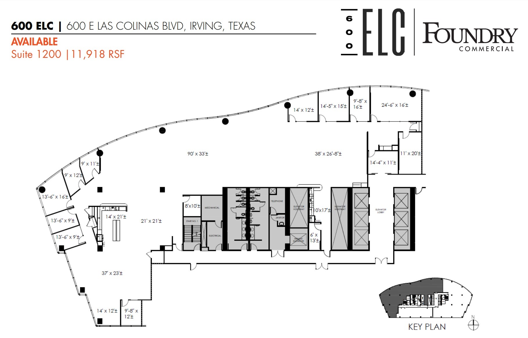 600 E Las Colinas Blvd, Irving, TX for lease Floor Plan- Image 1 of 1