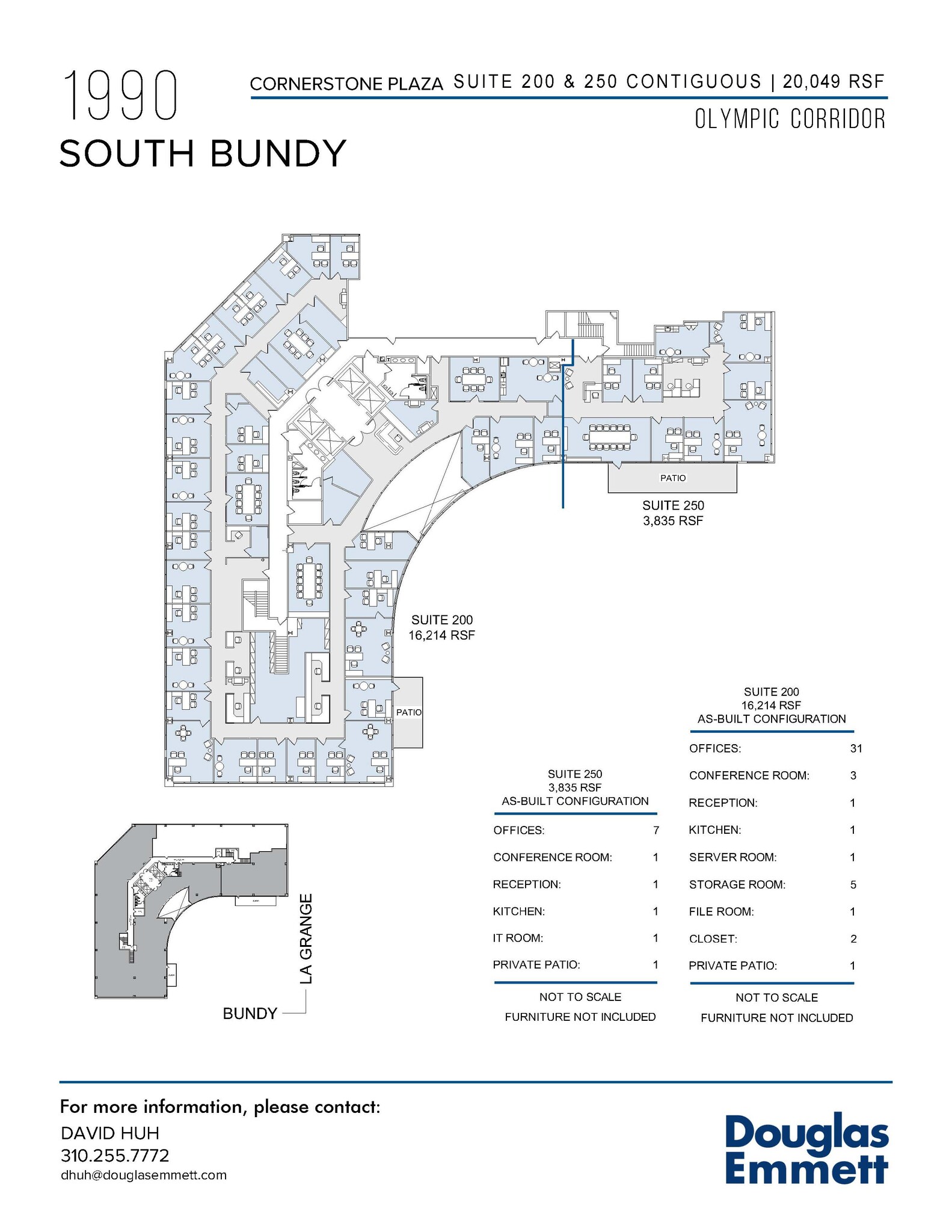 1990 S Bundy Dr, Los Angeles, CA for lease Floor Plan- Image 1 of 2