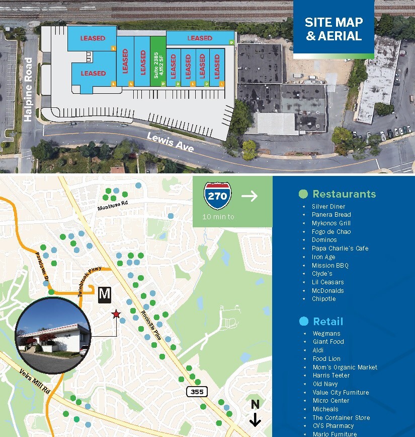 5951-5953 Halpine Rd, Rockville, MD for lease Floor Plan- Image 1 of 1