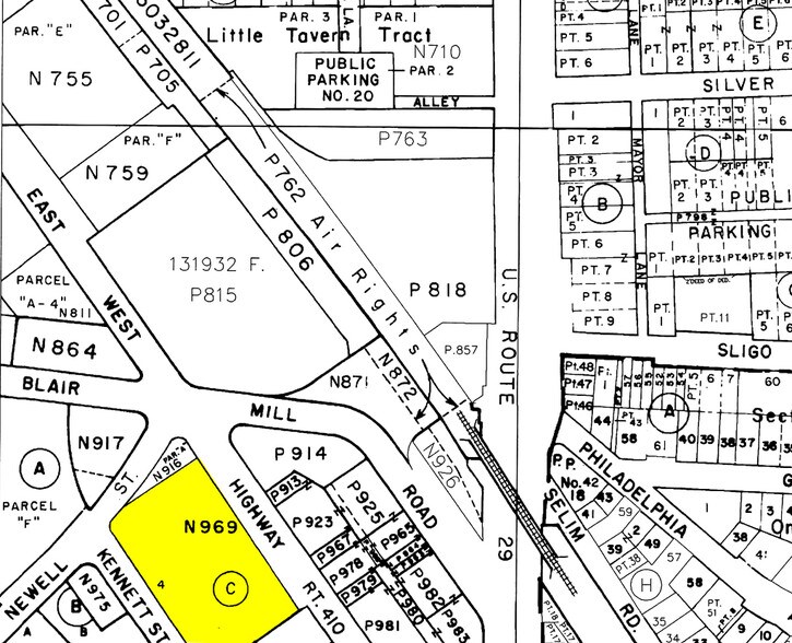 8045 Kennett St, Silver Spring, MD for sale - Plat Map - Image 2 of 10