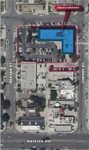 10861 Cherry St, Los Alamitos, CA - aerial  map view