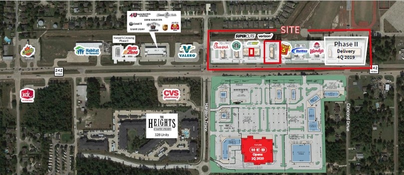NEC Hwy 242 and Harper's Trace, Conroe, TX for sale - Primary Photo - Image 1 of 1
