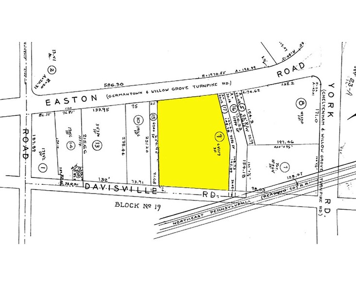 31-49 Easton Rd, Willow Grove, PA for lease - Plat Map - Image 2 of 10