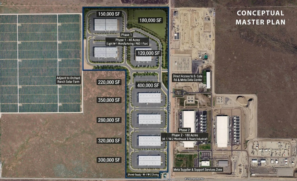 14991 S Cole Rd, Kuna, ID for sale - Building Photo - Image 2 of 3