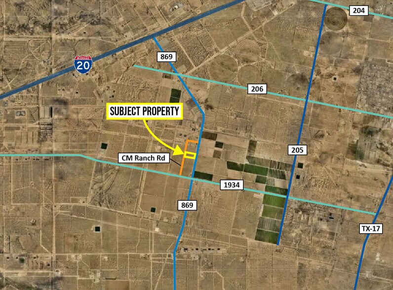 634 CM Ranch Rd, Pecos, TX 79772 15 Acres in Pecos, TX I20 to FM