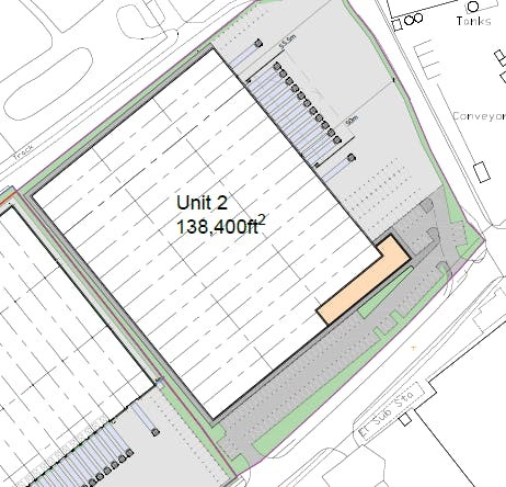 10 Princewood Rd, Corby for lease - Floor Plan - Image 2 of 3