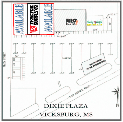 1800 S Frontage Rd, Vicksburg, MS for lease - Building Photo - Image 2 of 3