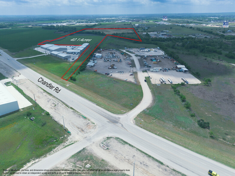 Chandler Road, Hutto, TX for sale - Aerial - Image 1 of 4