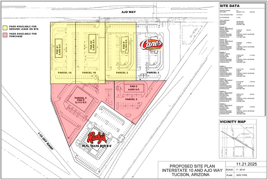 2100-2180 E Ajo Way, Tucson, AZ for lease - Building Photo - Image 3 of 5