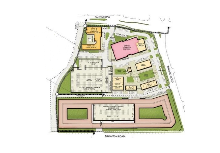 5000 Alpha Rd, Farmers Branch, TX for sale - Site Plan - Image 2 of 4