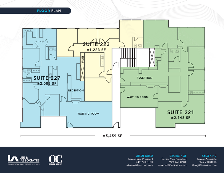 Suite 221/223 Medical Condos portfolio of 2 properties for sale on LoopNet.com - Floor Plan - Image 3 of 5